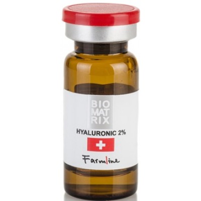 Мезоконцентрат с гиалуроновой кислотой, 2 мл. Biomatrix Farmline Hyaluronic 2% арт. FL-M108