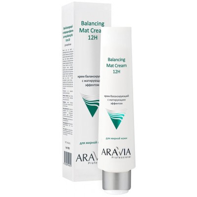 Аравия Крем балансирующий с матирующим эффектом, 100 мл. Aravia Professional Balancing Mat Cream арт. 9003