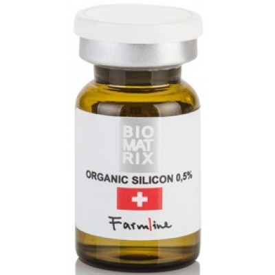 Концентрат антивозрастной органический кремний, 6 мл. Biomatrix Farmline Organic Silicon 0,5% 
