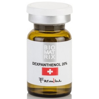 Мезококтейль Для лица и кожи головы с Декспантенолом, 6 мл. Biomatrix Farmline Dexpanthenol 20% 