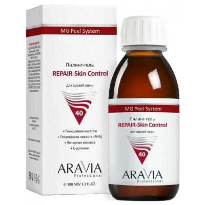Аравия Пилинг-гель против хроно- и фотостарения кожи, 100 мл. Aravia REPARE-Skin Control арт. 6309