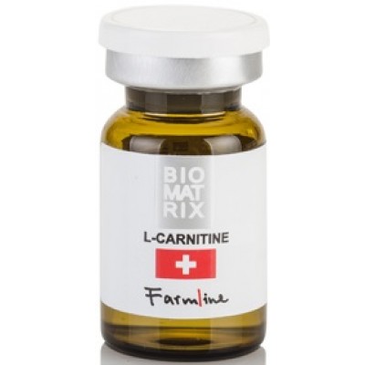 Концентрат антицеллюлитный с Л-Карнитином, 6 мл. Biomatrix Farmline L-Carnitine 