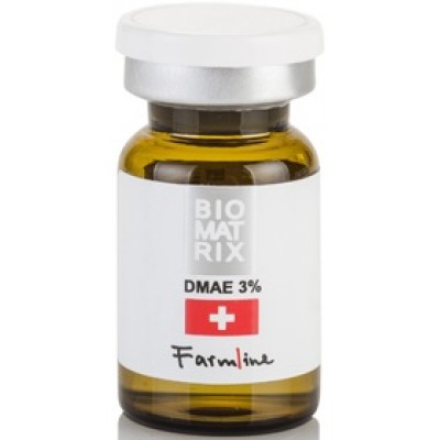 Концентрат антивозрастной с эффектом лифтинга, 6 мл. Biomatrix Farmline DMAE 3% 